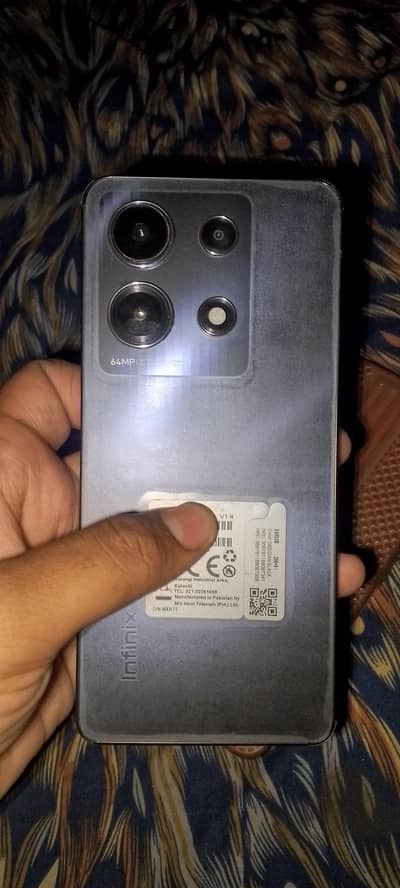 Infinix note 30 complete Saman