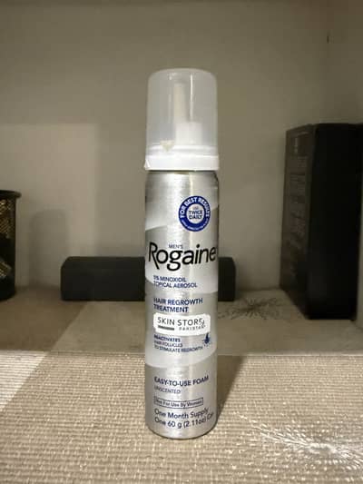 Rogaine Foam (Minoxidil) New Bottle
