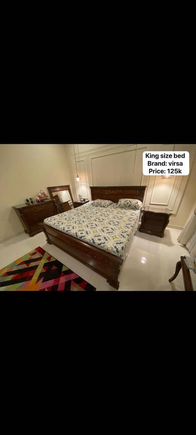 King size bed , great quality