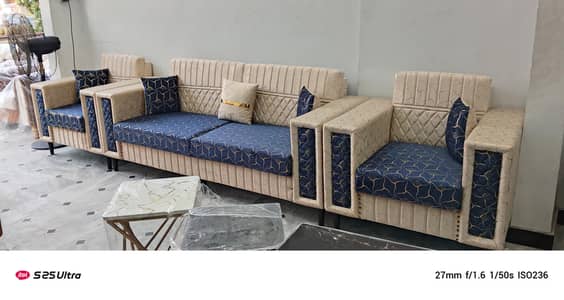 5 seator, l shape , coffee set, sofa cumbed