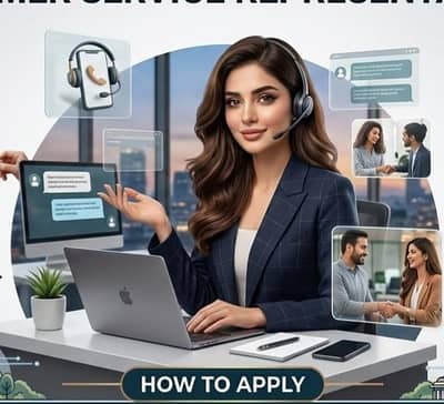 Female Customer Service Representative