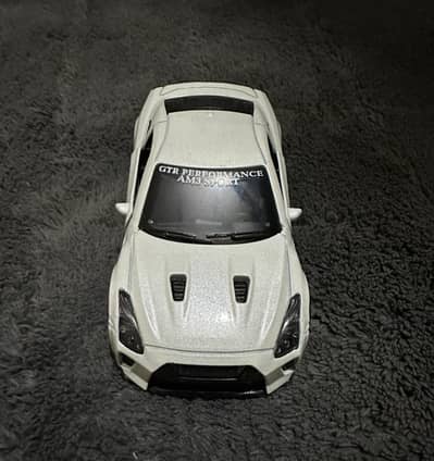 Nissan gtr metal model