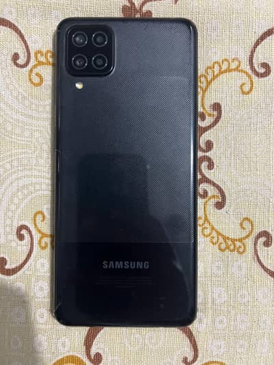 Samsung Galaxy A12 (Black) - Extra Panel Ke Sath!
