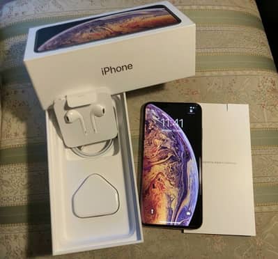 Apple IPhone XS Max PTA approved 256GB Water pack