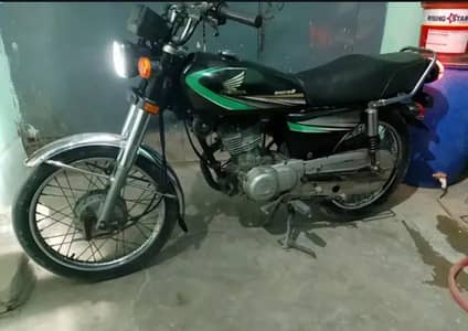 Honda 125 model 14 Karachi number
