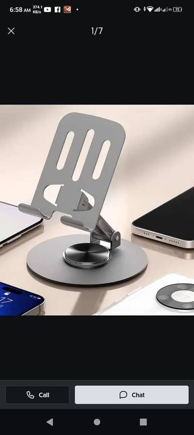 metal body mobile holder