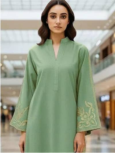 2 piece unstitched lawn suit