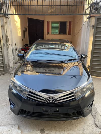 Toyota corolla xli 2017  scratch less home used car