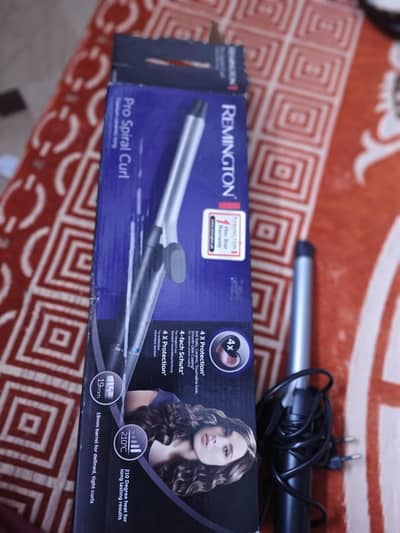 Remington pro spiral hair straightener