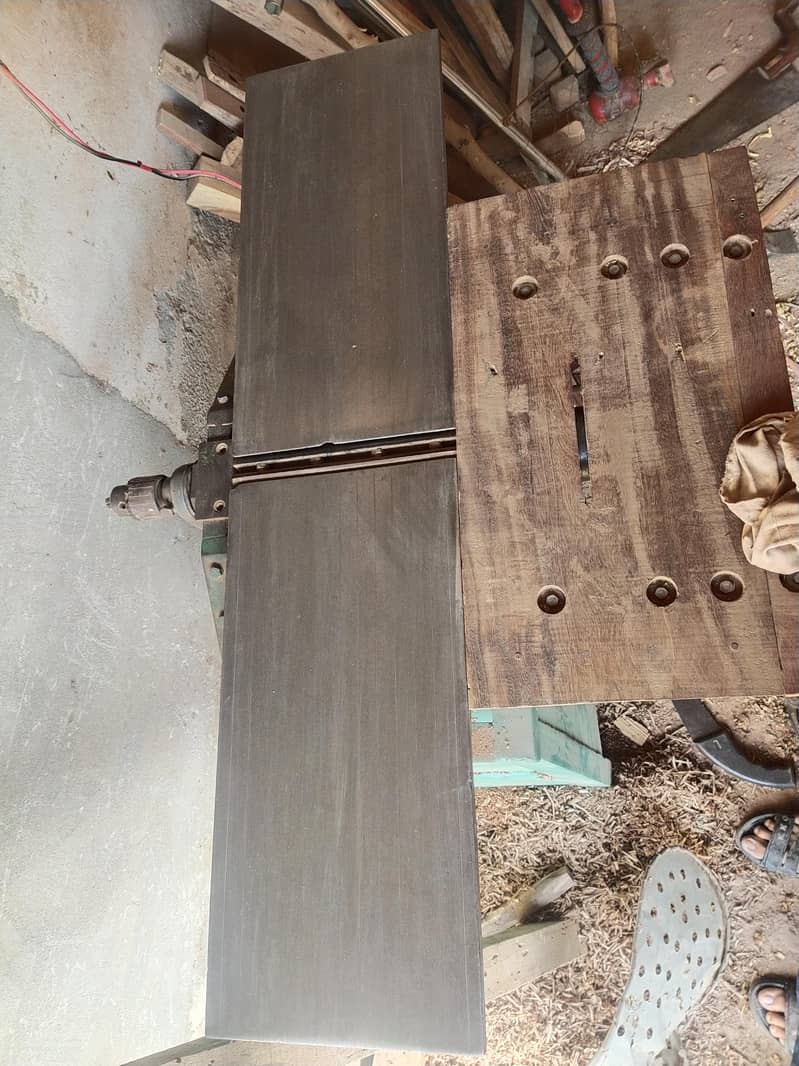 لکڑی مشین 10 انچی رندہ والی 6