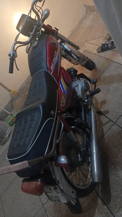 Honda CD 70 Original Registration Card & Original Fiile