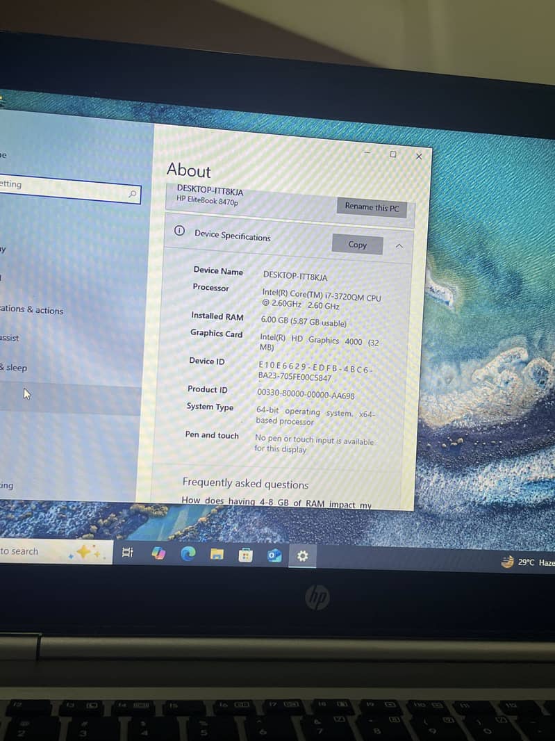 Core i7 3rd generation 4