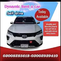 Rent A Car Self Drive/With Driver/Bulletproof B6/Rent A Car