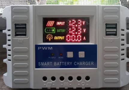 PWM Smart Battery Charger (Controller) 12v/24v/30A Automatic.