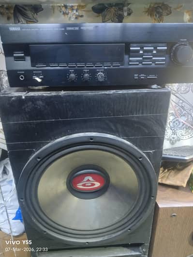 15 inch woofer with japani amplifier yamaha company