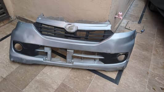 Mira 2013-2018 Genuine Front Bumper Repaired