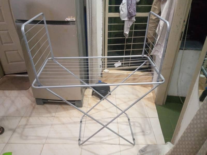 Foldable clothes drying stand 1