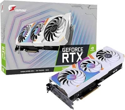 RTX 3050 8GB OC – Triple Fan (White Edition)