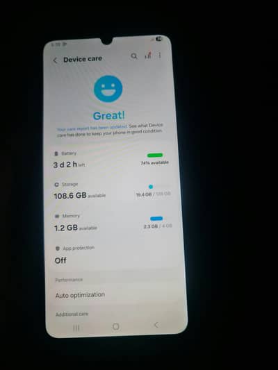 samsung a 06 full lush condition on open no repair with box 10/10