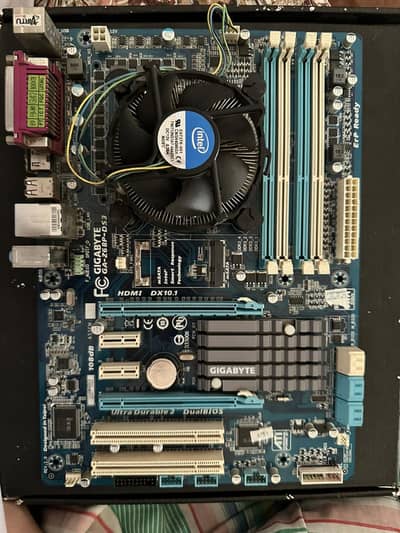 Core i5 3470 3rd gen + Gigabyte GA-z68-Ds3 Motherboard Slightly used