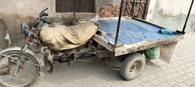 rickshaw phata with bike and without bike available