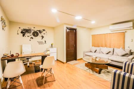 Fully furnished office space available for rent in gulberg Lahore