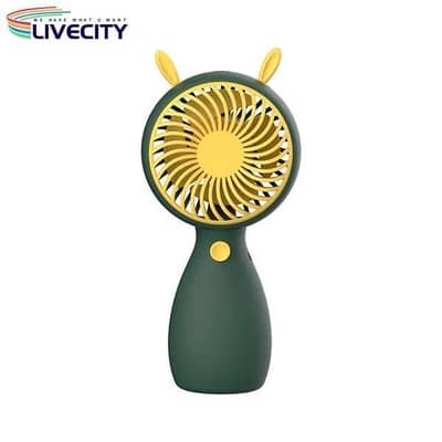 Mini electric portable fan -- Rechargeable