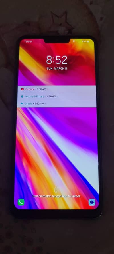 Lg. g7 thinq new phone. exchange bhi ho jaega