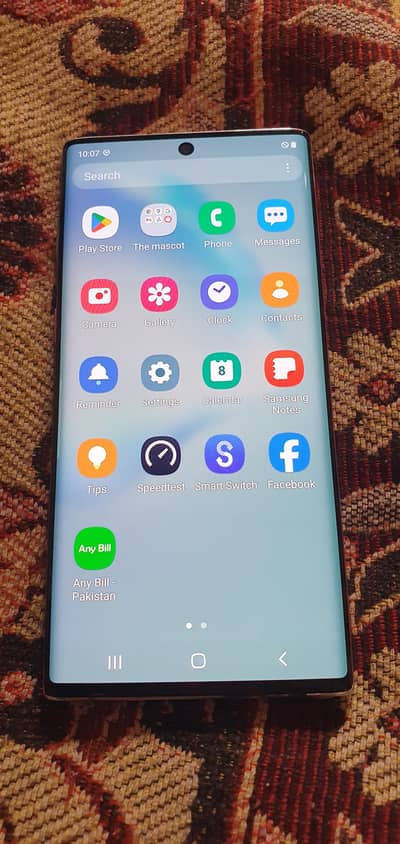 samsung note 10 12gb 256gb single sim pta approved 9.10 only phone