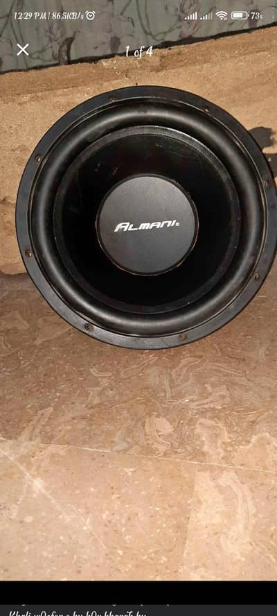 Almani genioun 1000 watt subwoofer
