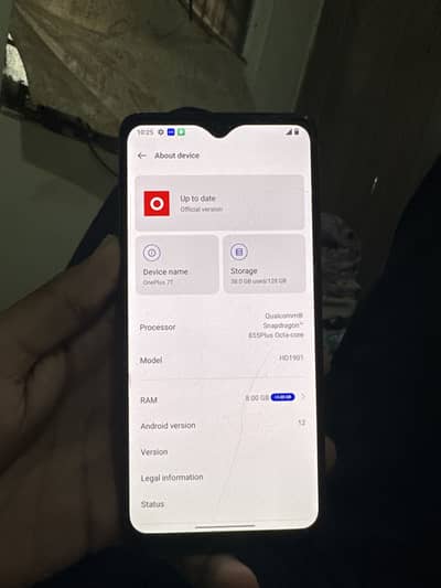 One plus 7t ( snap dragon 855+ )