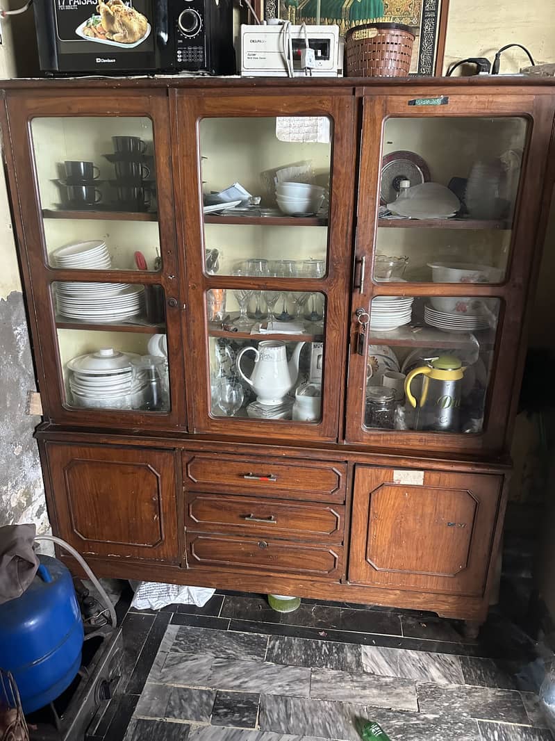 Bed, show case, Dressing Table 2