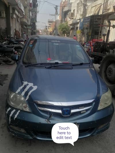 Honda city 2007  in accumulate condition