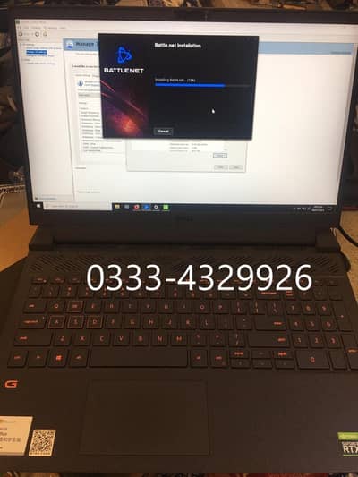 DELL G15 5511 GAMING LAPTOP Intel i7 11 Gen 16GB RAM/1TB  RTX 3060 6GB