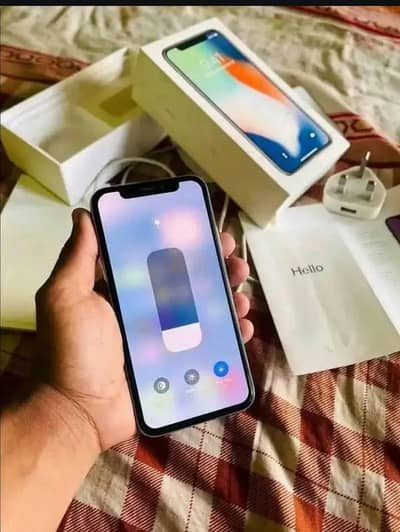 IPhone x256gb pta approved Eid offer delivery all Pakistan