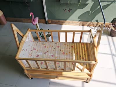 Brand New Baby Cot, moving bed