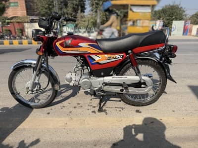 Honda CD 70 Excellent Condition 2025 model