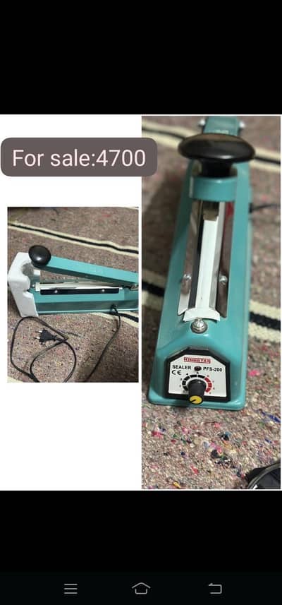 Seller mechanic wight machine and water proof packets