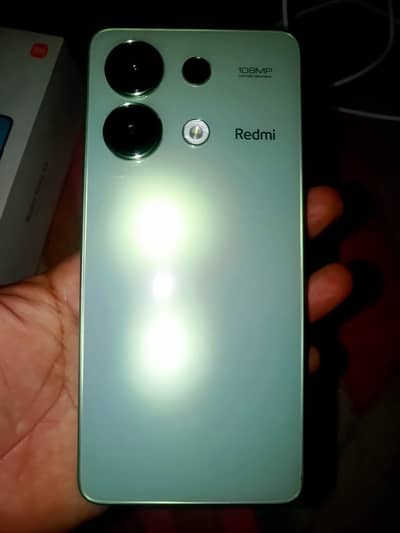 Redmi 13 8gb ram 256  box and chrger sath 10 by 10 no open no repair