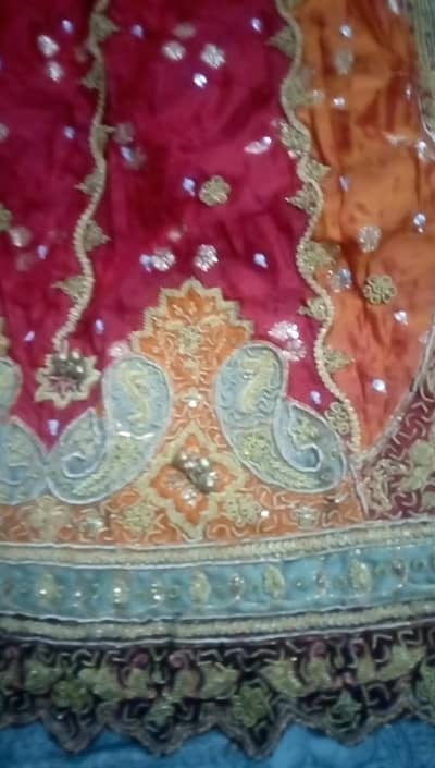 bridal langha suit