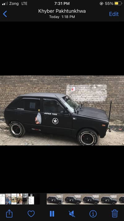 Suzuki fx 88 model full modified new rims new tyres  CNG petrol