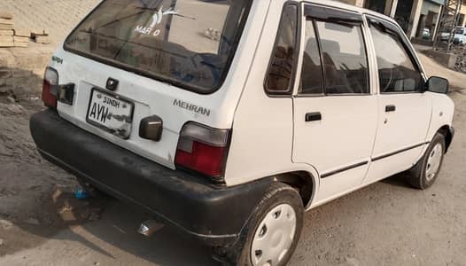 Suzuki Mehran 2013 White  AC installed
