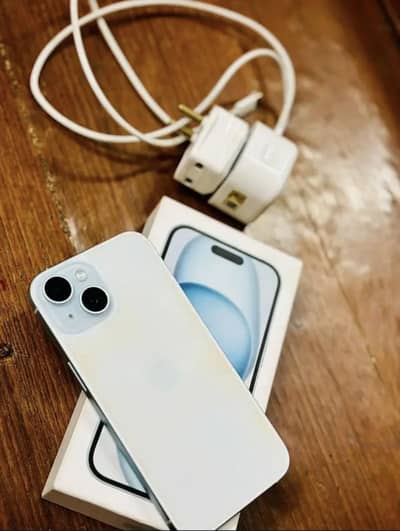 iPhone 15 128 gb NON PTA JV 30 cycle count