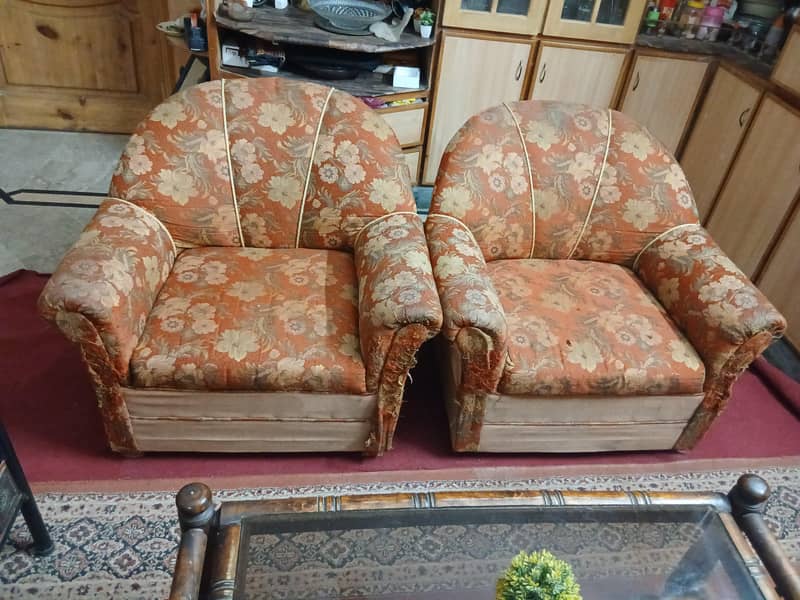 2 Single Sofas For Sale 1