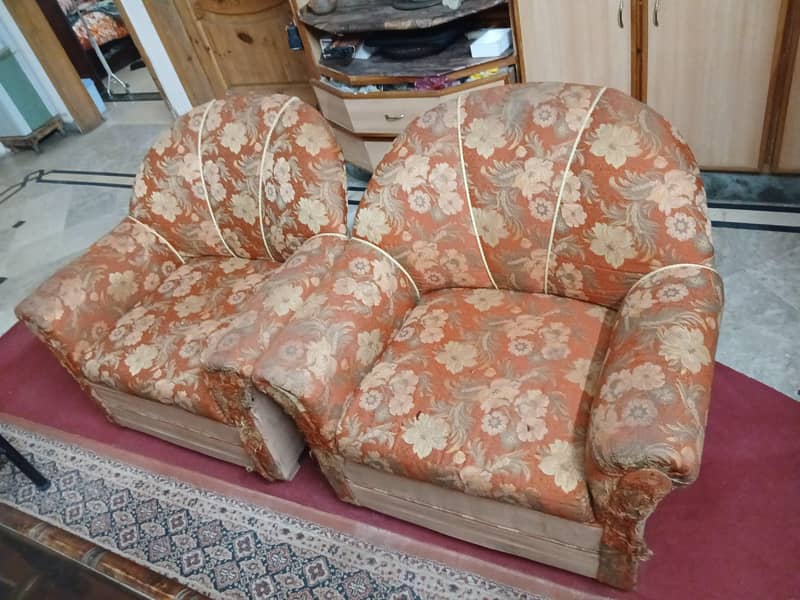 2 Single Sofas For Sale 2