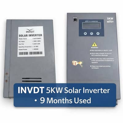 INVDT Solar Inverter AX5 KVAPV 4500W – 220V Solar System Inverter