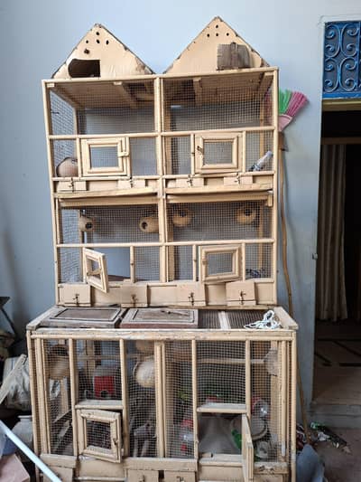 wooden bird Cage
