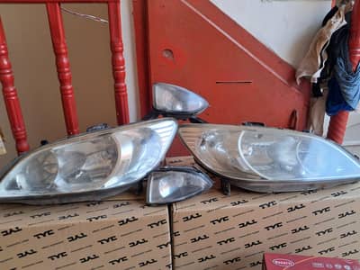 Honda Civic 2005 Model Head Light and Fog lights