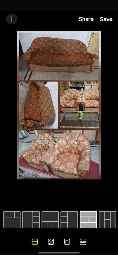 5 Seater Sofa Set For Sale