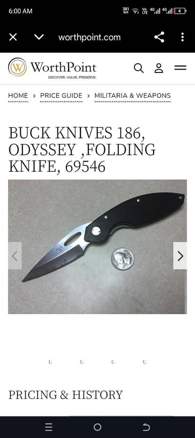 buck camping tool USA American